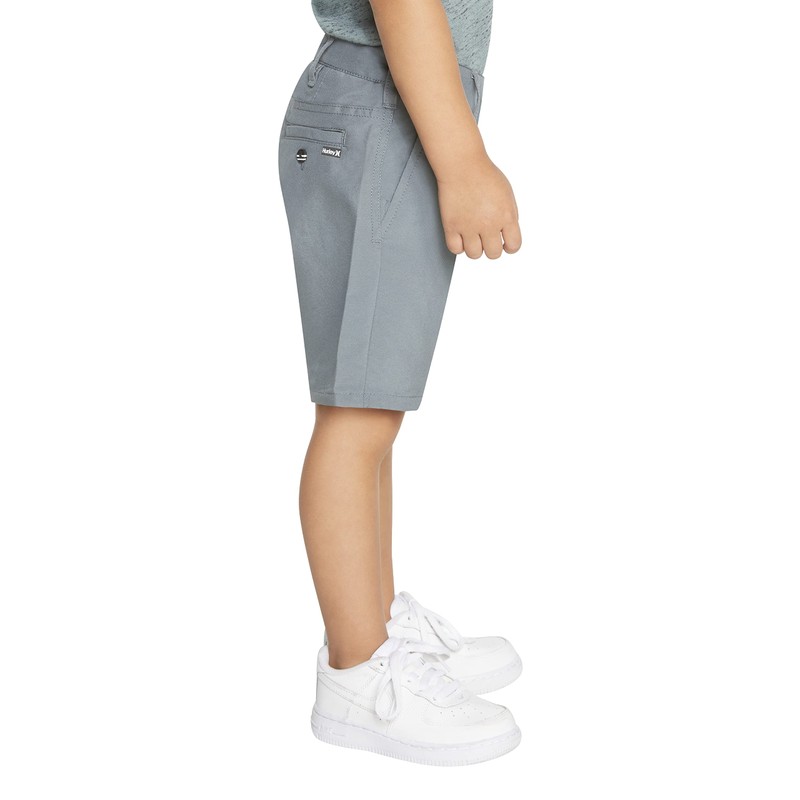 Hurley Boys' Dri-FIT Walk Shorts, Cool Grey, 4T
