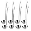 8 PCS Stainless Steel Ladle 8 Oz Soup Ladle 14"