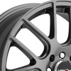 Vision 426 Cross Gunmetal Wheel with Painted Finish (17x7.5"/5x100mm)