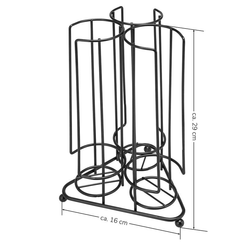 bremermann Tassimo Capsule Holder for up to 51 Capsules (Black)