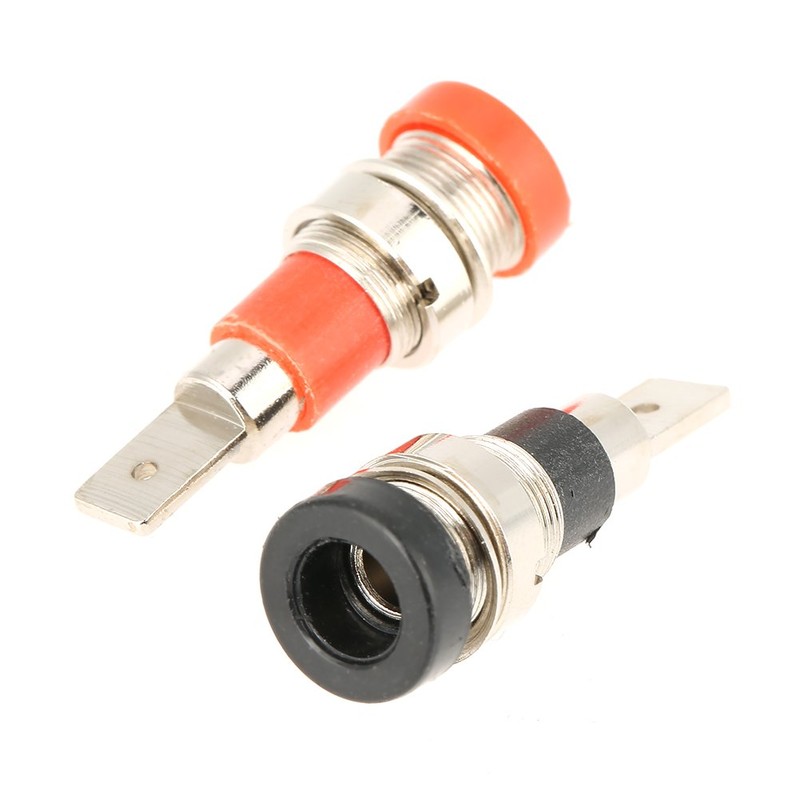10 Pieces Banana Socket for Panel Mounting 4.0 mm Socket