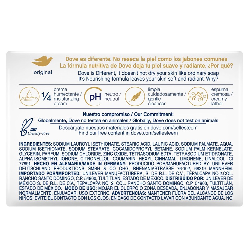 Dove Soap Original 4.75 Ounce / 135g, 4.75 Fl Ounce