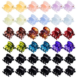 YFFSFDC Mini Hair Clip Set 36pcs Hair Claw Bangs Clips Simple Hair Accessories