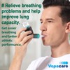 Breathing Exerciser Device for Lungs, Flutter Valve, Expiratory Device