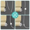 HOTUT Roller Blind Chain Replacement Chain, 6 m Continuous Chain