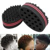 Rebuku Curly Hair Sponge Glove Brush Barber Wave Twist Curly