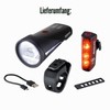 SIGMA Aura 100/Blaze Link Bicycle Light Set with Innovative Coupling