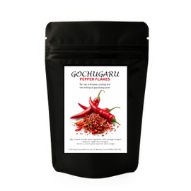 Chilli Wizards Gochugaru Korean Red Chili Pepper Flakes, 80g, Vegan, Product of South Korea