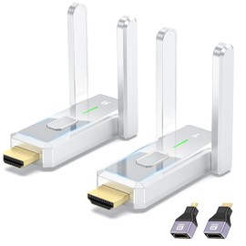 Wireless HDMI Transmitter and Receiver, Wireless HDMI Extender, Plug & Play