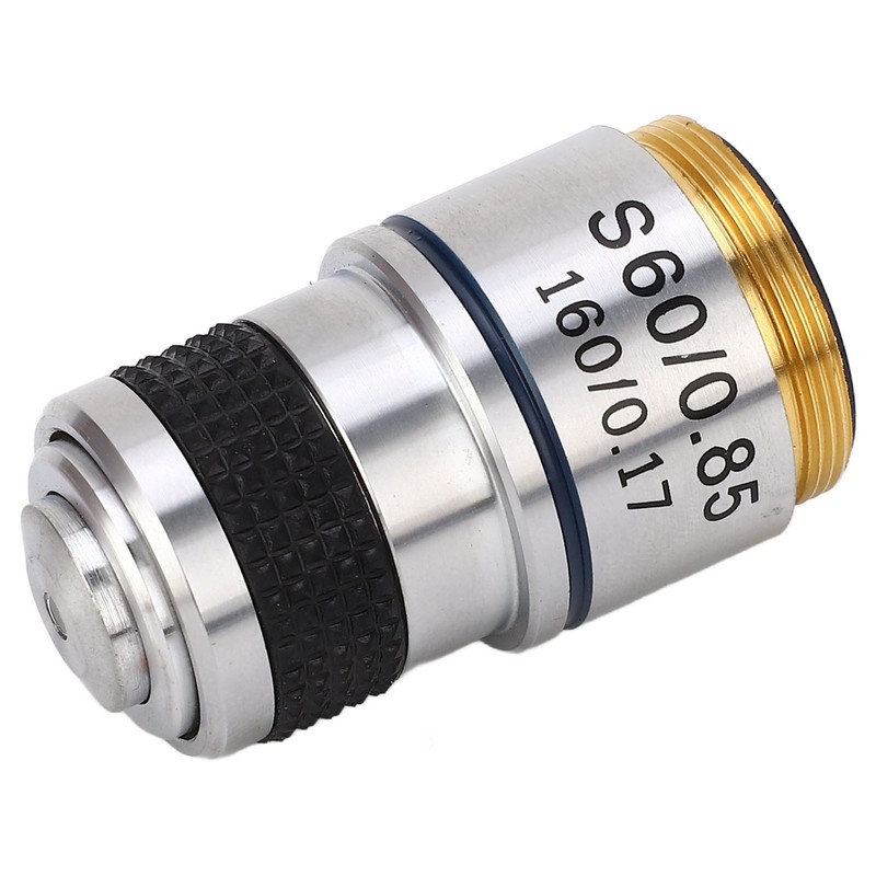 60X Biological Microscope Achromatic Objective Lens RMS Thread 185 Optical