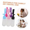FOMIYES Hair Oil Applicator Comb Bottle 5pcs Dye Shampoo Bottle
