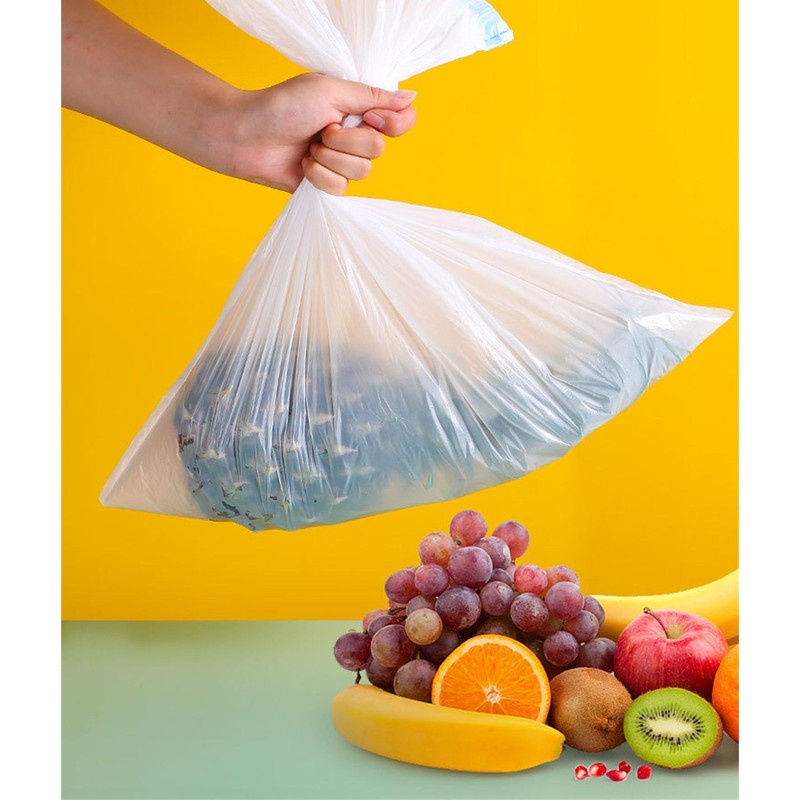 100pcs Small Tear-Free Drawstring Trash Bags 1.1 Mil 4 Gallon