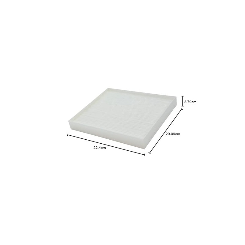 EcoGard XC10490 - Filtro de aire de cabina premium