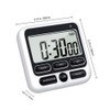 Digital Kitchen Timer, Kitchen Alarm Clock, Magnetic with Alarm, Stopwatch/Countdown
