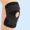 X-Lab Taping Knee Support 2-Piece Set (M, Black) for Patella Joint Support