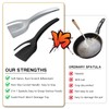 Egg Flipper Spatula 2 in 1 Grip and Flip Spatula