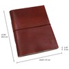 Gusti Mila Leather Photo Album, Handmade Paper, Brown Leather