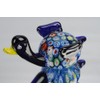 M Design Art Handcraft GlassSapphire Millefiori Duck Sculpture [Kitchen]