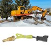 Water Temperature Sensor Brass Excavator Engine Temp Sensor 7861‑93‑3520 for