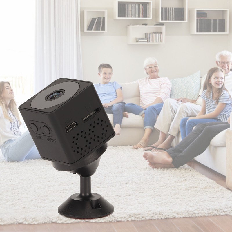 Mini Security Camera Portable Wireless HD 1080P Night Vision Remote