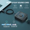 T10 External Sound Card, PHOINIKAS USB Audio Adapter for PC