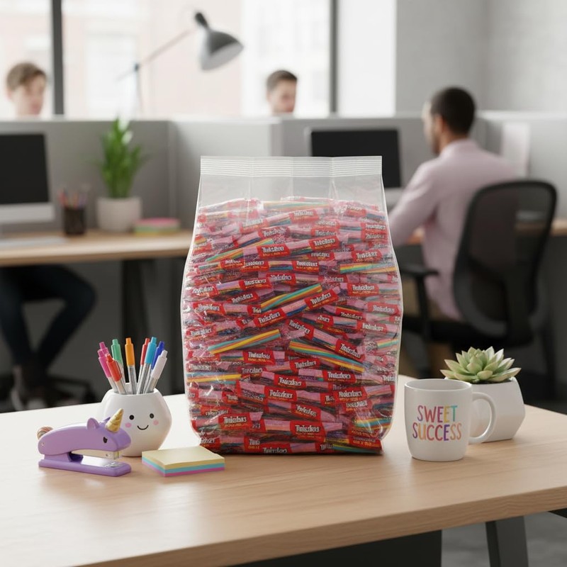 Twizzlers Pull n Peel Strawberry Cream Candy Bulk - 55