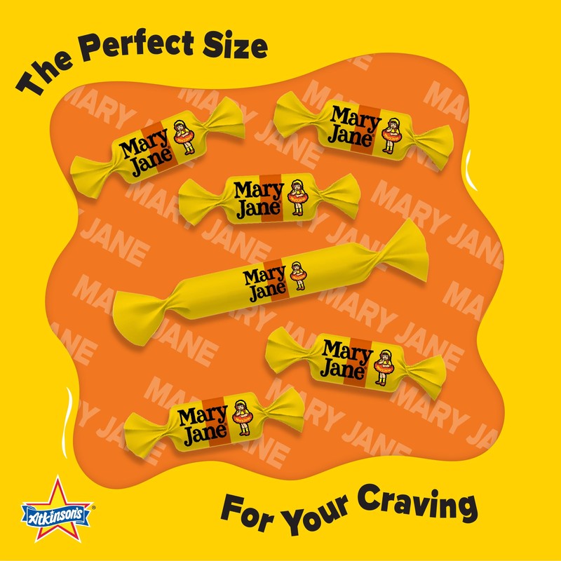 Mary Jane Taffy Candy, 3 Ounce Bag
