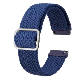 BISONSTRAP Nylon watch strap, adjustable braided watch straps for men and women, available in 18 mm, 19 mm, 20 mm, 22 mm, Strap.