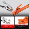 JIAONE Welding Electrode Holder,Welding Ground Clamp, With cable 25mm ²