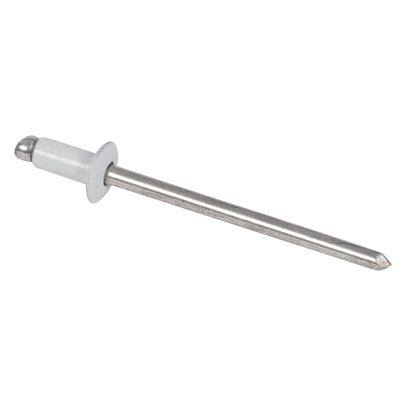 Arrow RSAW1/8 Short Aluminum White 1/8-Inch Rivets, 25-Count