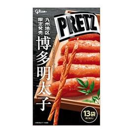 Ezaki Glico Kyushu District Limited Release Giant Pretz Hakata Mentaiko 13 Bags (1 Each Piece)