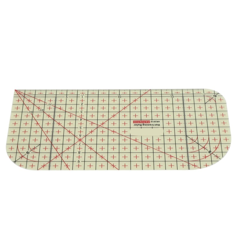 Hot Hem Ruler Professional Heat Resistance Flexible Slip Resistance Sewing