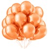 Organic Balloons Orange [Pack of 50] • Made in EU