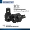 MichaelPro 4-Piece Impact Socket Adapter & Reducer Set, Chrome Molybdenum