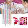 Conjunto de 5 piezas de cepillo de arte de uñas,