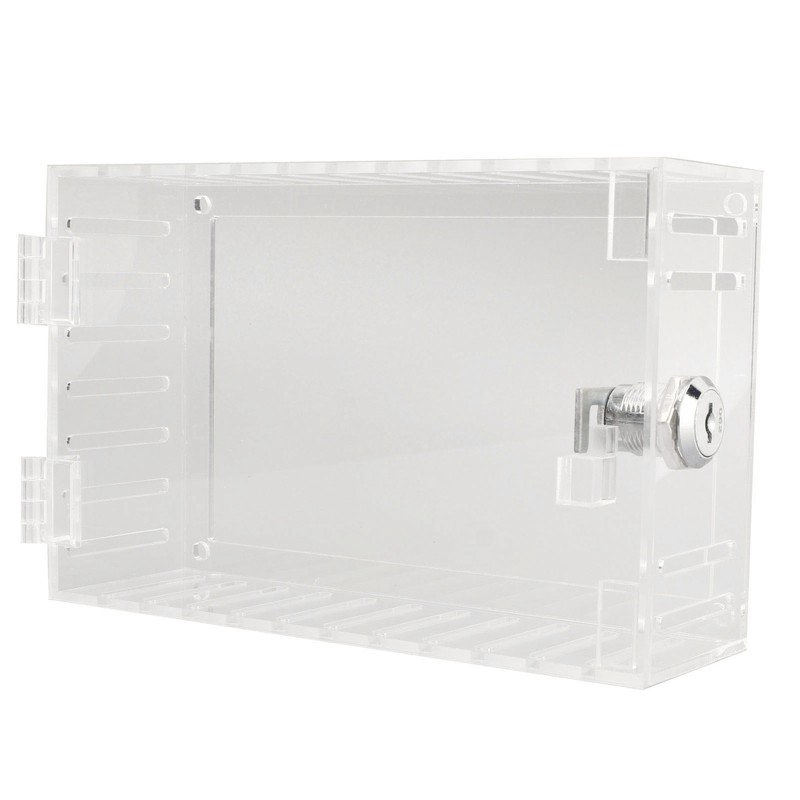 Thermostat Lock Box Universal Large Transparent Thermostat Protective Guard for