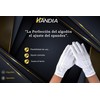 Handia - Guantes Blancos para militar, escolta, cadete, mesero, guante