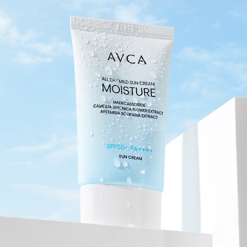 Abka [Abca][1+1] All Day Hypoallergenic Moisture Sun Cream SPF50+ PA++++