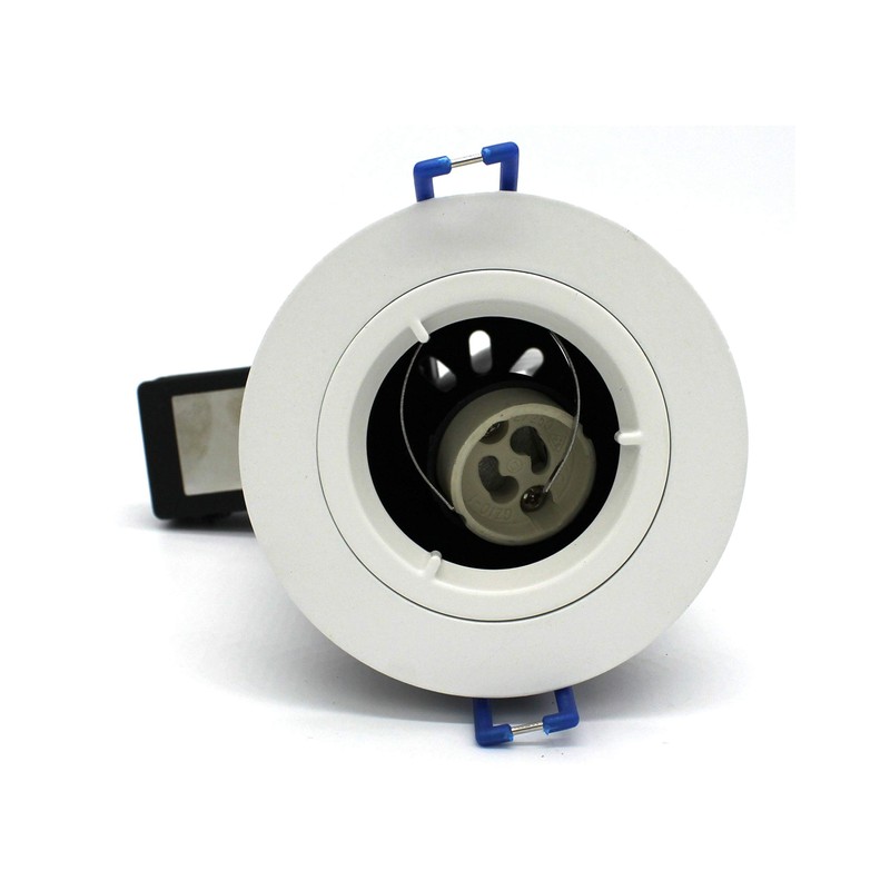 2 X Sanlumia LED Fire Rated Downlight Can GU10 Recessed