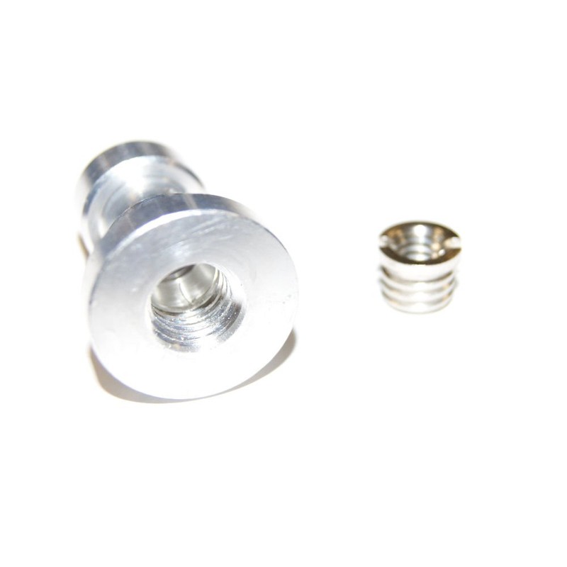 Ex-Pro® Spigott Light Stand/Tripod Adapter with 1/4" & 3/8" Threads