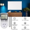 Temperature Controller Electric Thermostat AU Plug LCD Display Heating Cooling