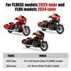 PSLER 5" Wave Windshield Windscreen Wind Splitter for CVO Street