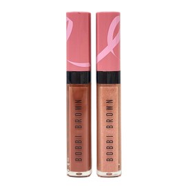 Bobbi Brown Limited Edition Proud To Be Pink Crushed Oil-Infused Gloss Duo - Free Spirit & Bellini - NEW IN BOX