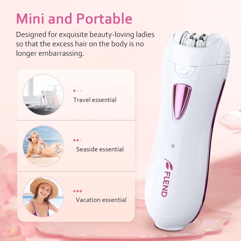 Facial Epilator for Women Smooth Glide Epilator - Face Epilator