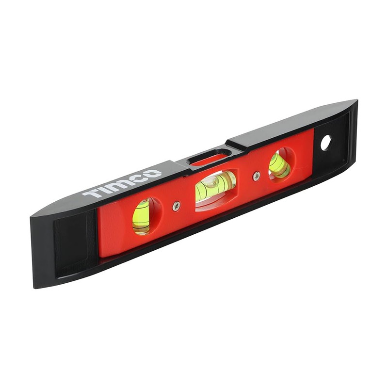 TIMCO - Toolbox Spirit Level - Plastic (Size 225mm -