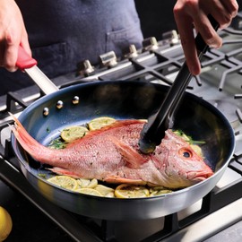 Tramontina Ceramic Nonstick Restaraunt Fry Pan, 14 Inch, Black, Professional Series, Dishwasher and Oven Safe, 80114/062DS