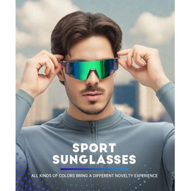 NSSIW Polarized Sunglasses-Men Sports Mens-Sunglasses: Running Sun Glasses Women Polarized UV Protection for Cycling