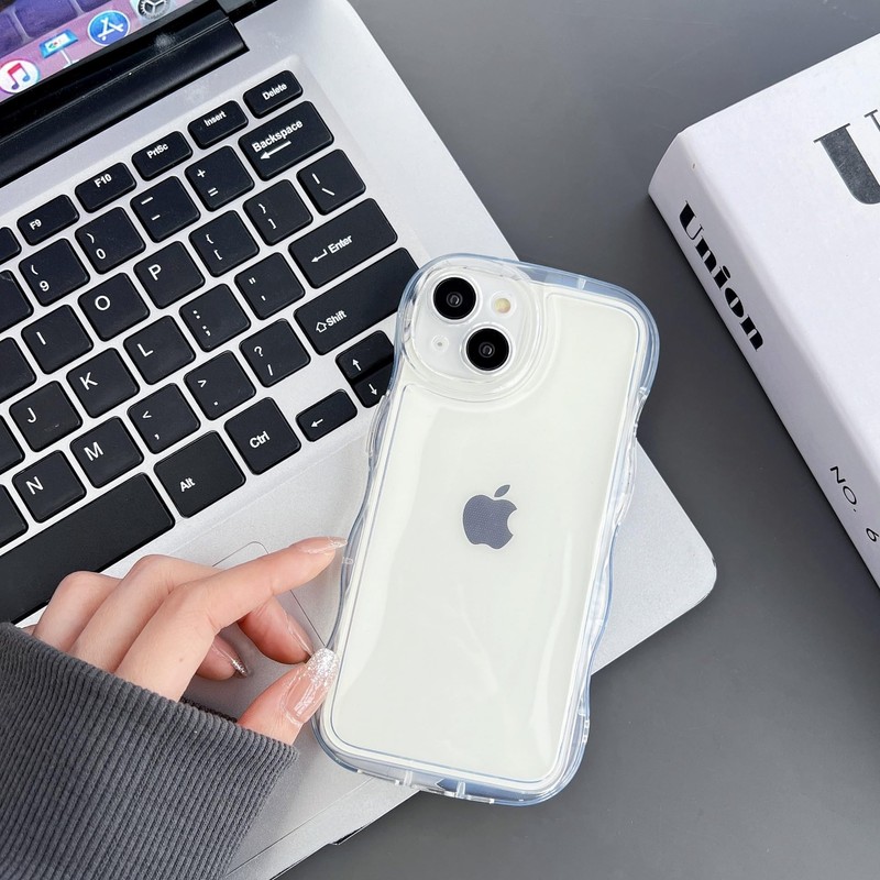 iPhone14promax Case, Korean Acsta Storage, Fits in Your Hand, Clear,