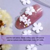 2 Boxes 12 Grids 3D Flower Nail Charms Resin DIY