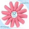 ZZTX 12 Pack Pink Erasers Pencil Erasers for Kids, Large